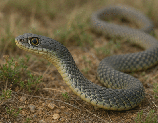 Une couleuvre de Montpellier