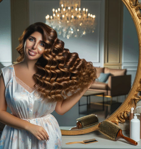 cheveux bouclés comment les coiffer