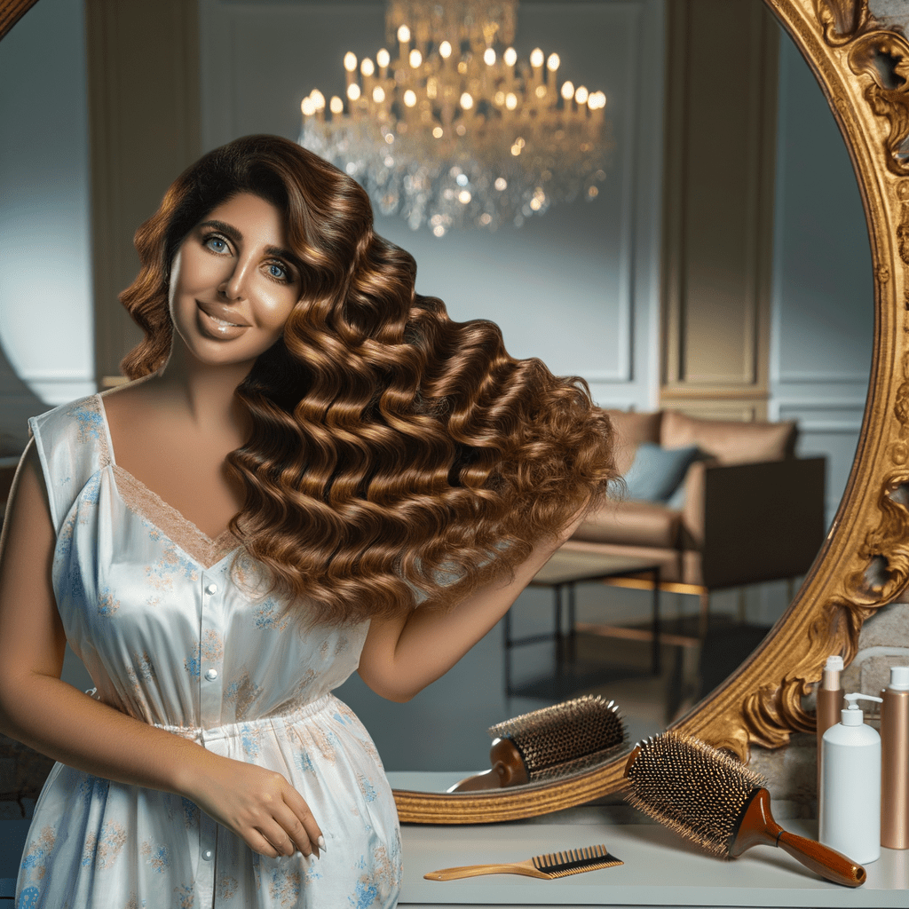 cheveux bouclés comment les coiffer