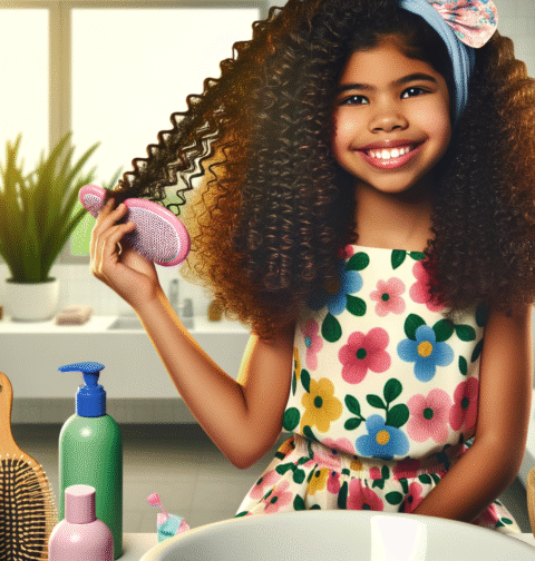 cheveux frisés comment les coiffer