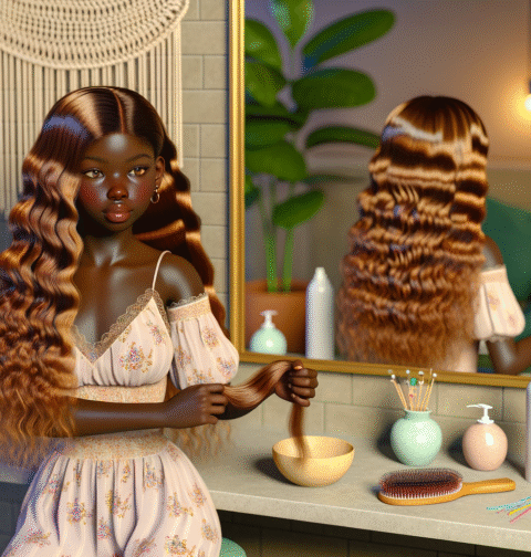 cheveux ondulés comment les coiffer