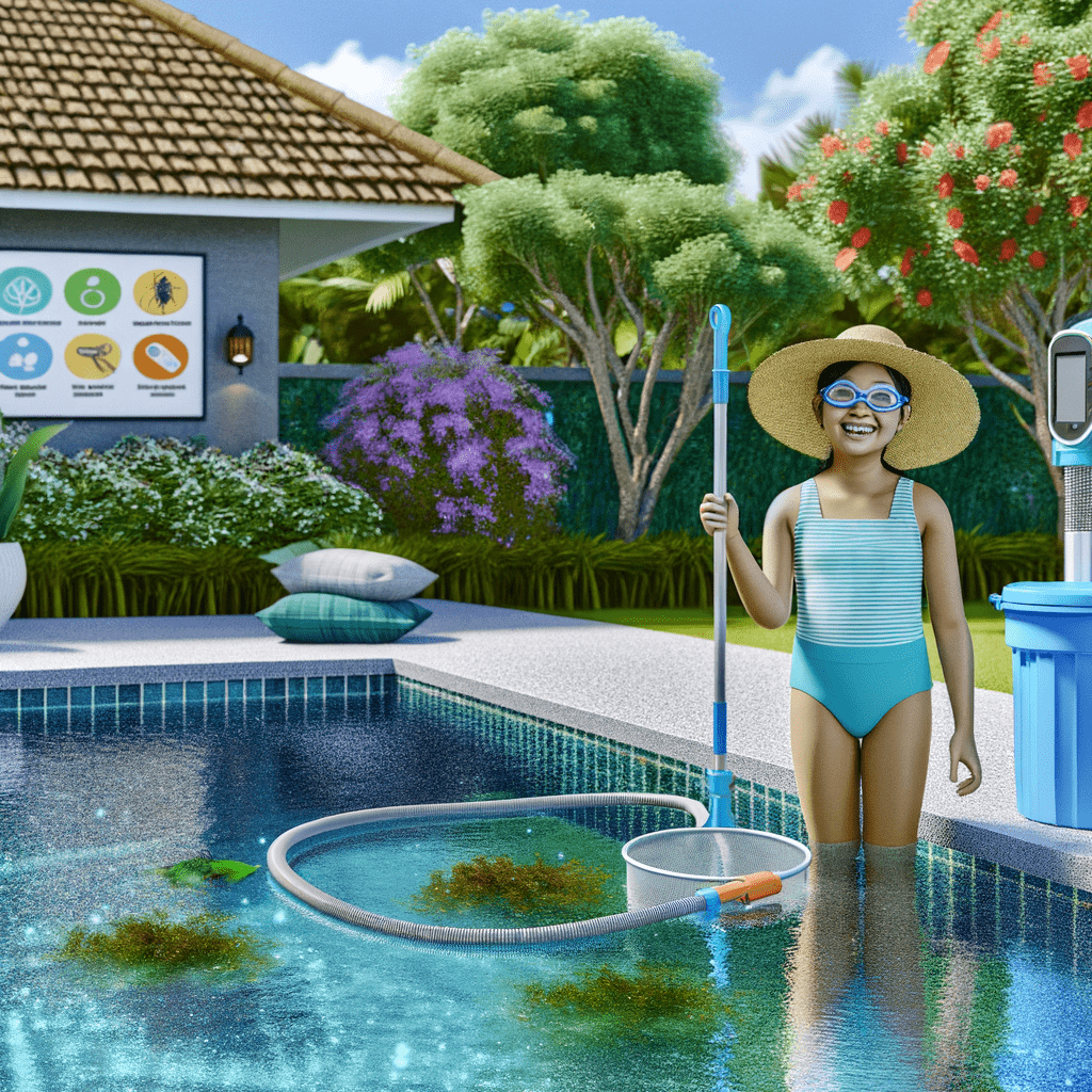 comment baisser le chlore dans une piscine