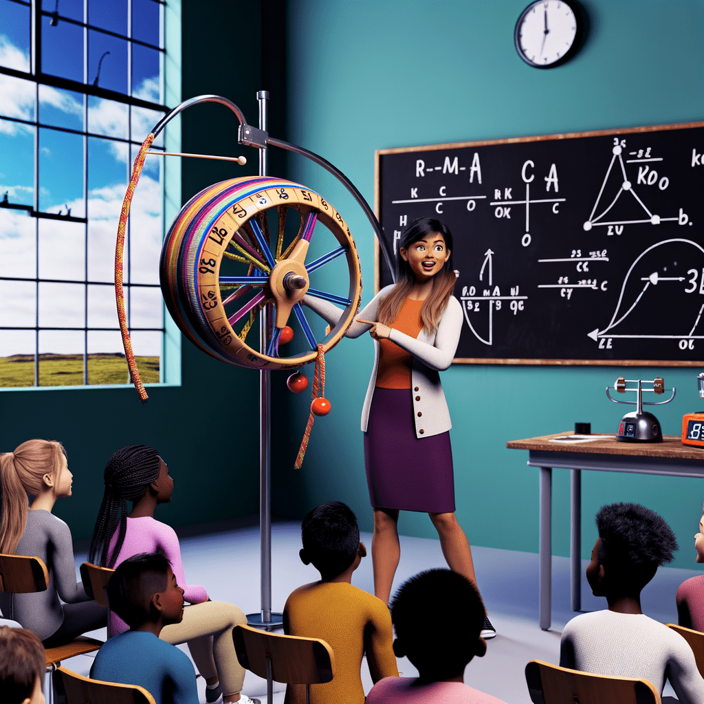 comment calculer une vitesse de rotation