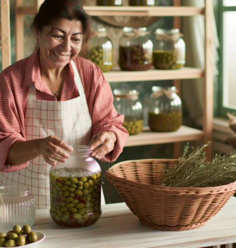 comment conserver les olives apres la saumure