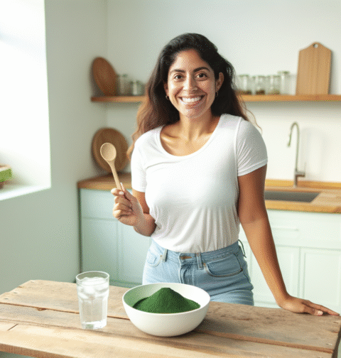 comment consommer la spiruline en poudre