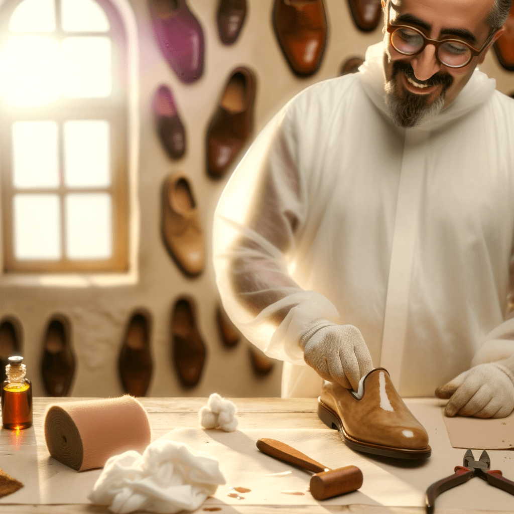 comment detendre des chaussures en cuir