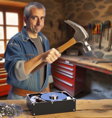 comment detruire un disque dur