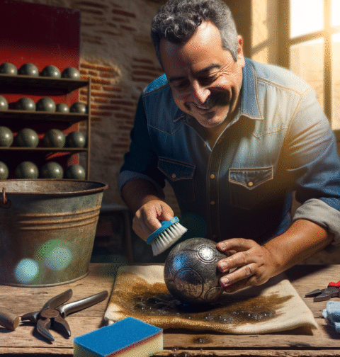 comment enlever la rouille sur boules de petanque