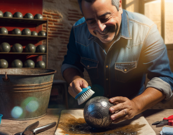 comment enlever la rouille sur boules de petanque