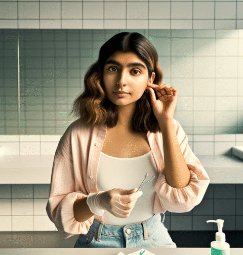 comment enlever piercing tragus