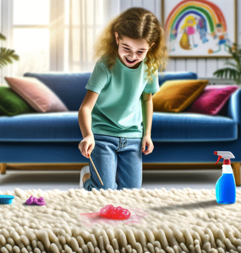 comment enlever un chewing gum sur un tapis