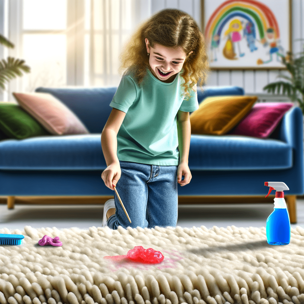 comment enlever un chewing gum sur un tapis