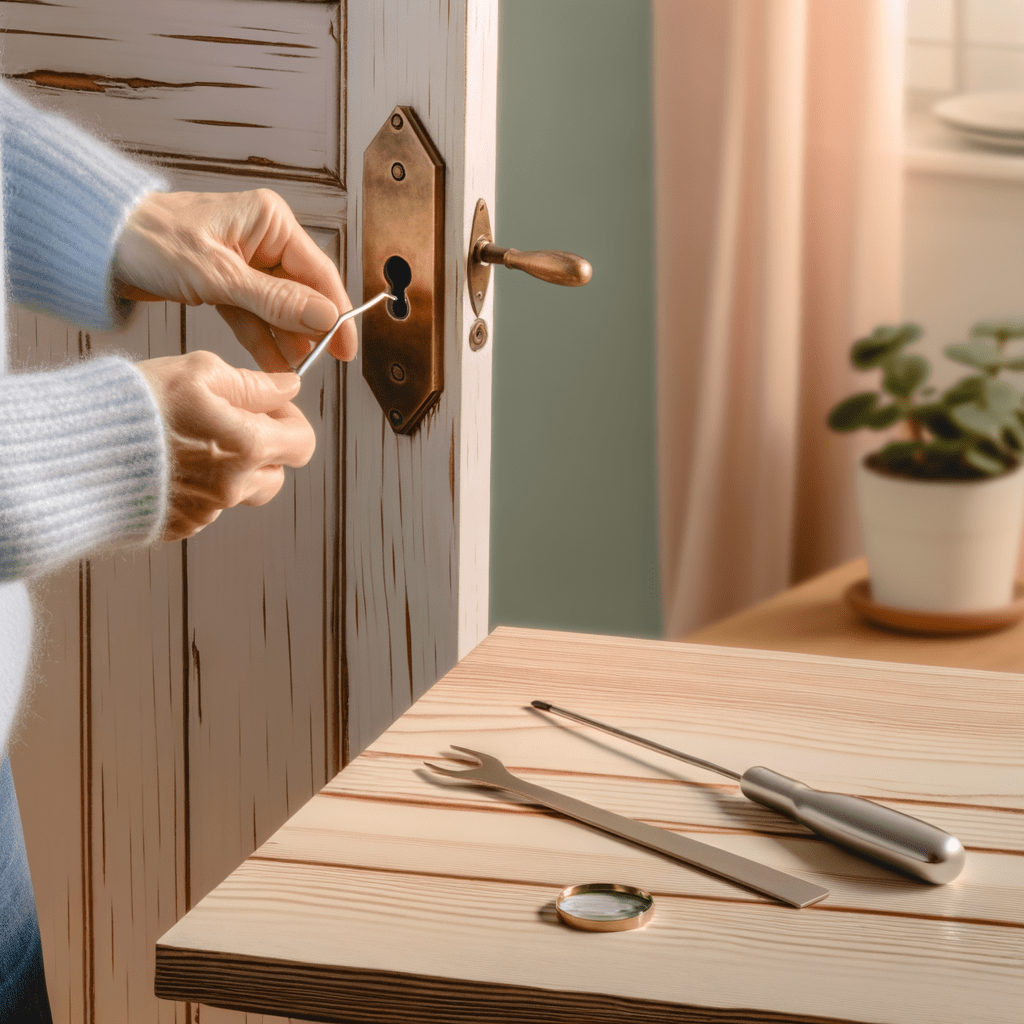 comment enlever une clé coincée dans une serrure