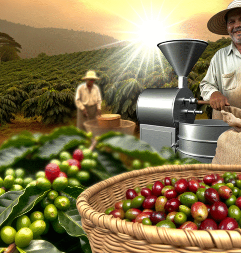 comment est fait le café