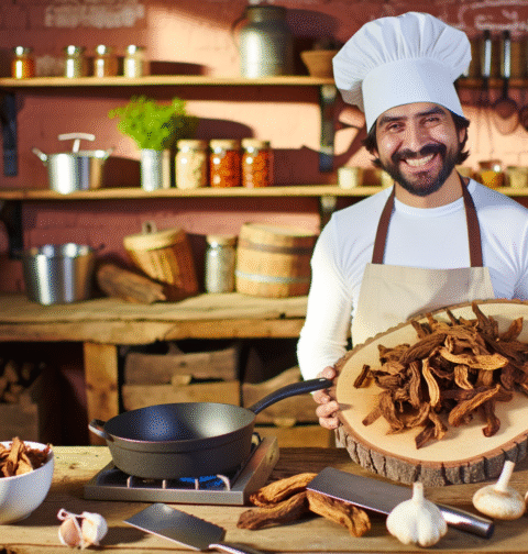 champignons séchés comment les cuisiner