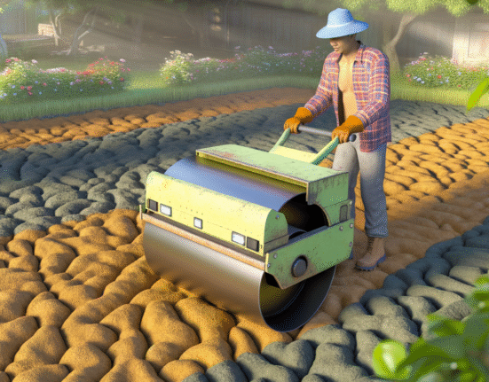 comment aplanir un terrain bosselé