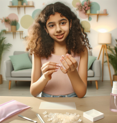 comment coller faux ongles sans colle