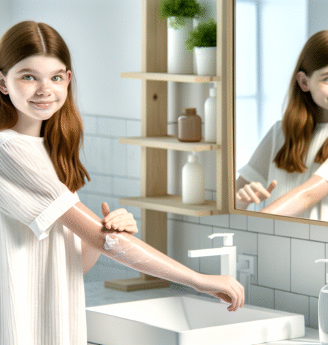 comment enlever coloration sur la peau