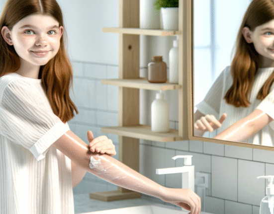 comment enlever coloration sur la peau