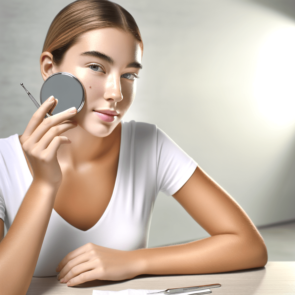 comment enlever grain de beauté
