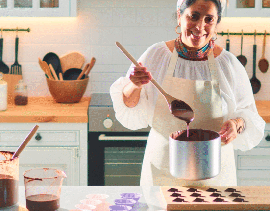 comment faire du chocolat dans des moules