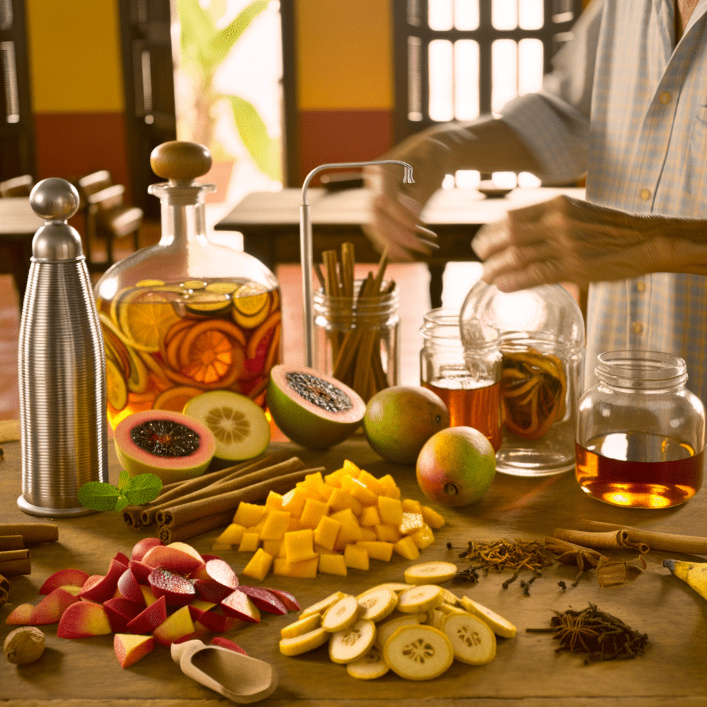 comment faire du rhum arrangé