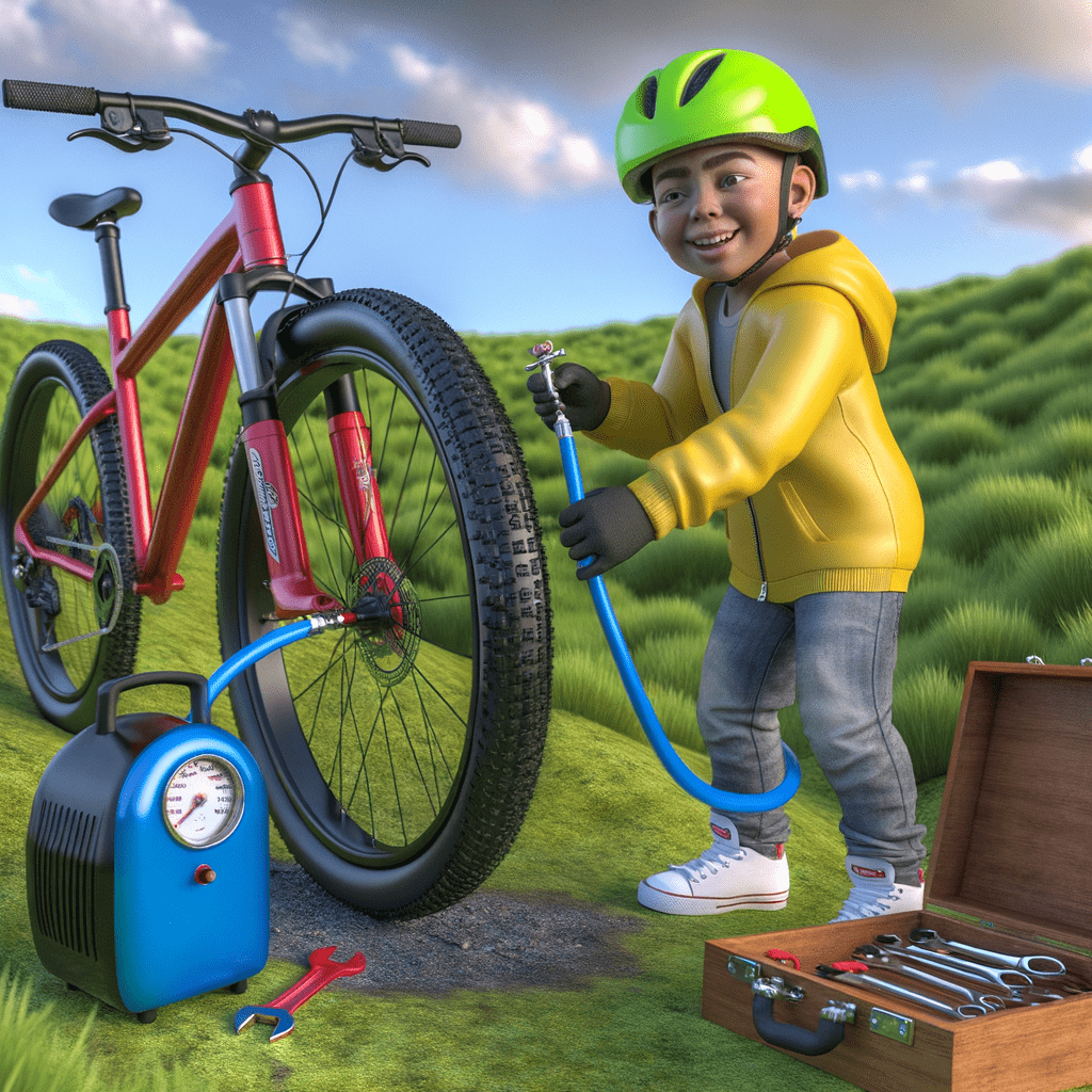 comment gonfler un pneu de vélo