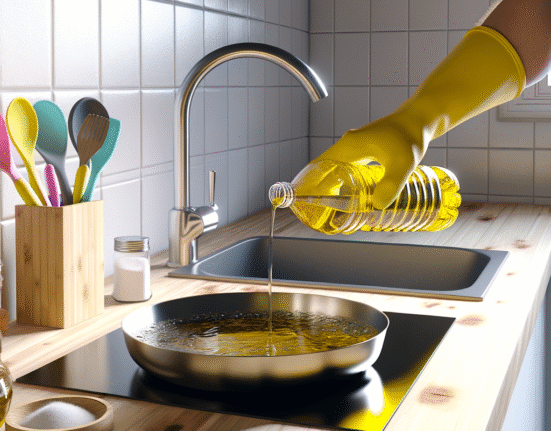 comment jeter de l'huile de friture