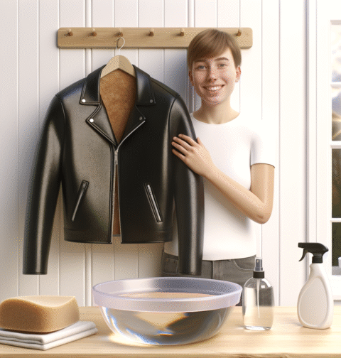 comment laver une veste en cuir