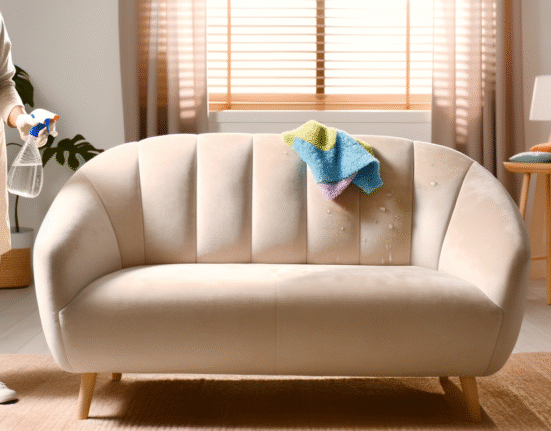 comment nettoyer canapé en velours