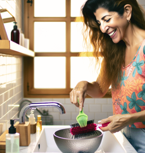comment nettoyer sa brosse à cheveux