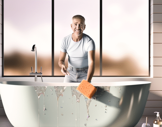 comment nettoyer une baignoire très encrassée