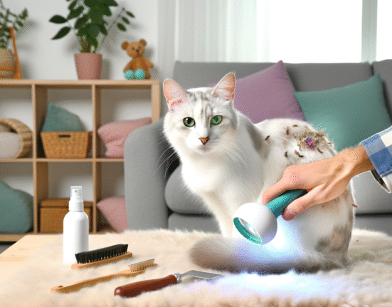 comment savoir si mon chat a des puces